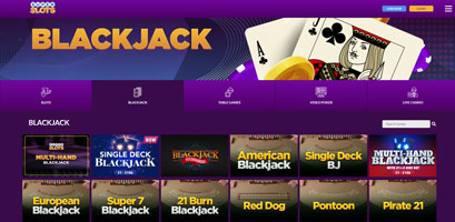 Super Slots Casino Blackjack Games