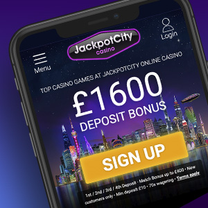 Jackpot City Casino on your mobile device