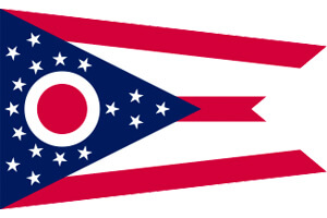 Ohio Gambling Laws State Flag Icon