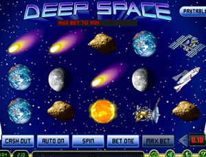 Deep Space slot game at Betnow