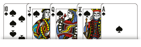 Royal Flush in Aces and Eights