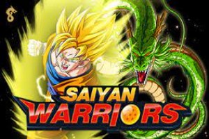 Saiyan Warriors Online Slot Logo