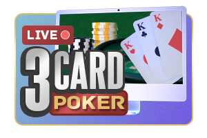 live 3 card poker