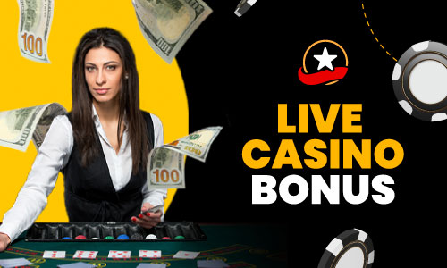 live casino bonus