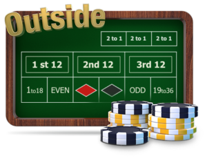 roulette outside bets