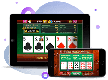 Mobile Video Poker on Phone and Tablet
