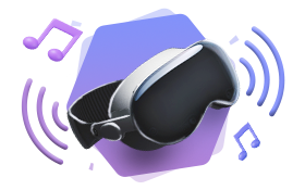 Apple vision pro gambling Spatial Audio Icon