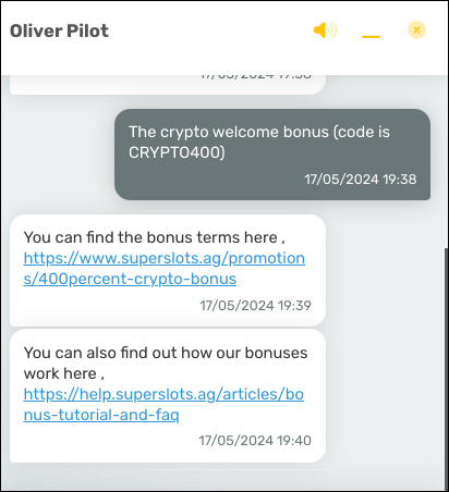 Super Slots Customer Support Chat Code 2