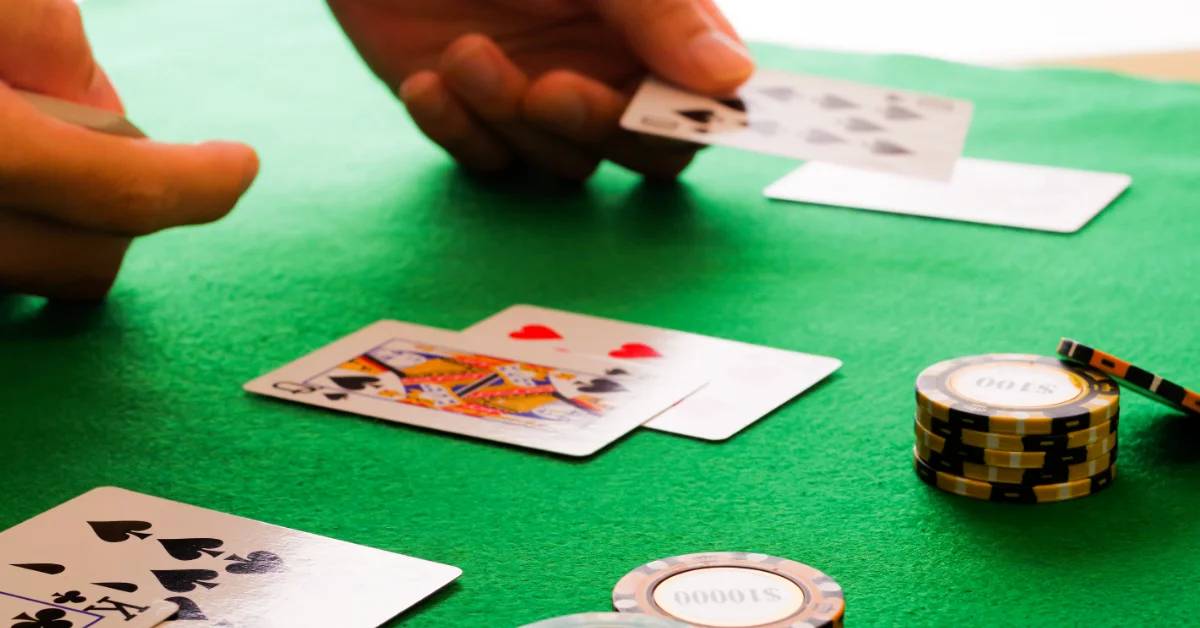 Flat betting in baccarat