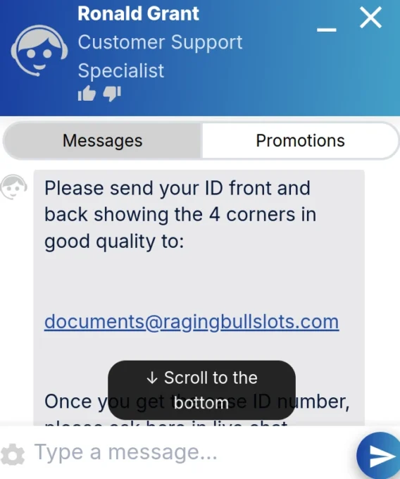 Raging Bull Customer Support