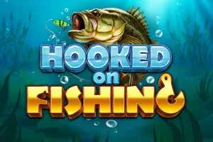 Hooked on Fishing Slot Game Logo