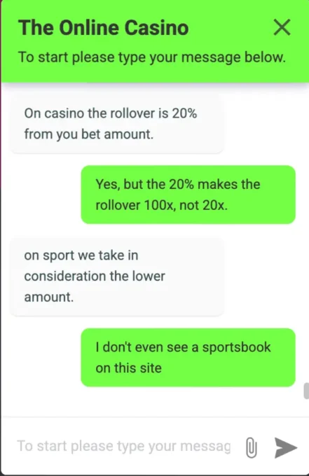 The Online Casino Customer Support