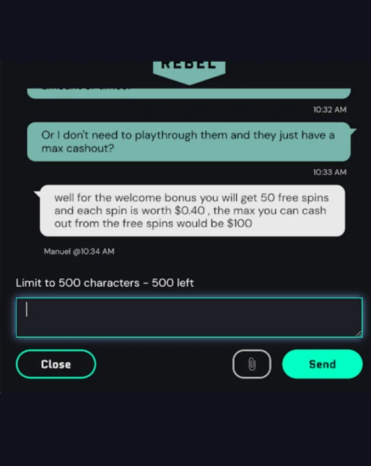 customer chat log lucky rebel casino 4