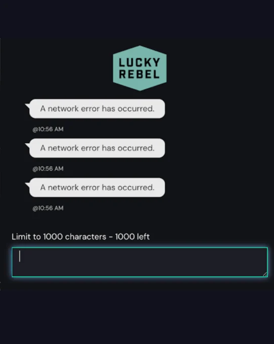 customer chat log lucky rebel casino 5